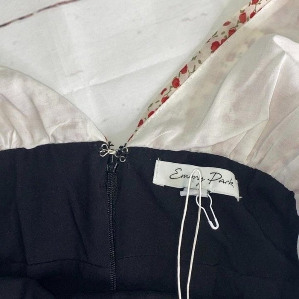 Express Emory Park Floral Midi Dress Size Small - Picture 10 of 11